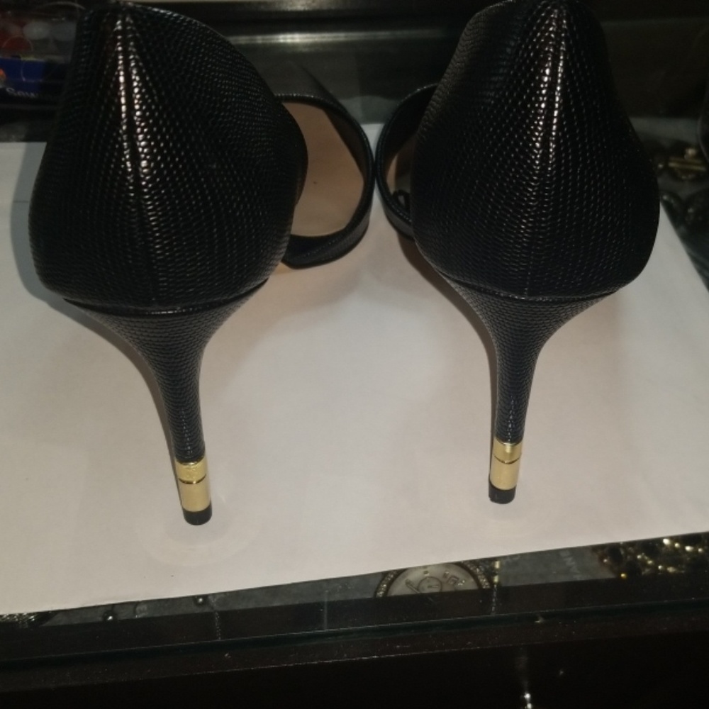 Aldo Black leather pumps (never been worn) - Picture 4 of 7